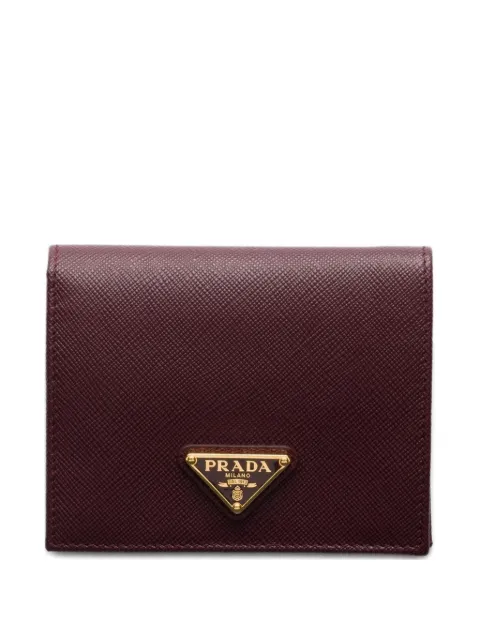 Prada small Saffiano leather wallet