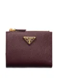 Prada small Saffiano leather wallet - Red