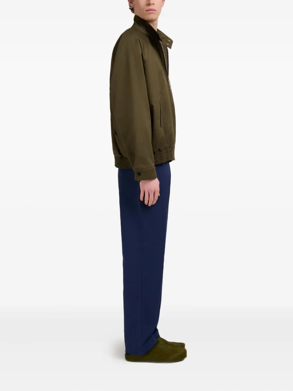 Marni Straight pantalon Blauw