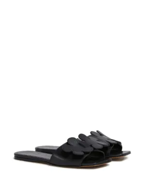 MARNI マルニ サンダル 黒 41(26cm位) 2108425J0196 MARNI(マルニ) アンクルストラップサンダル ブラック×イエロー