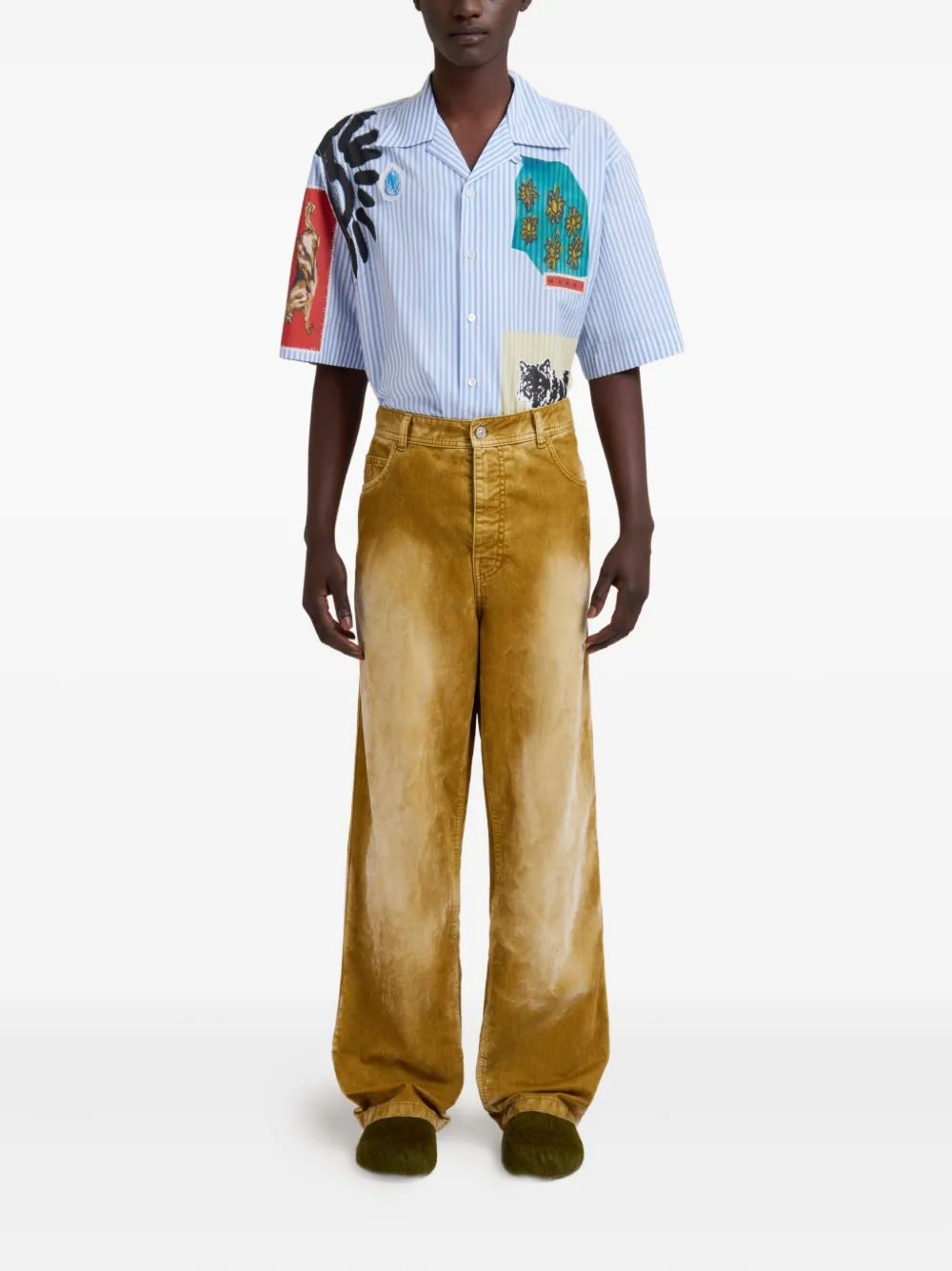 Marni faded-effect jeans | Relaxed-Fit Jeans | Image 2