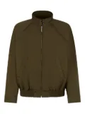 Marni collared zip-up jacket - Green