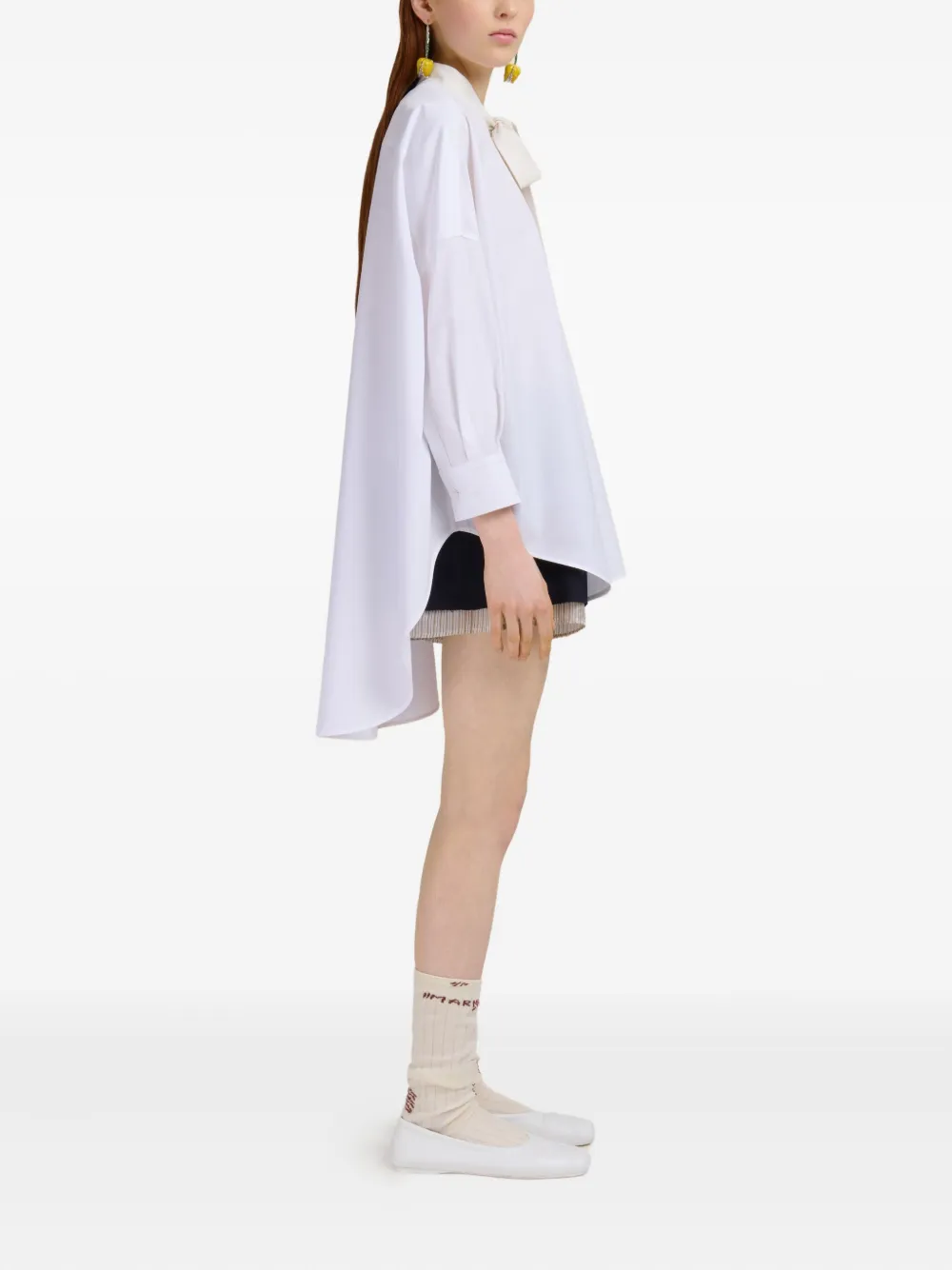 Marni Gelaagde shorts Blauw