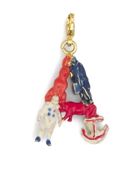 Marni Alphabet "A" charm keyring