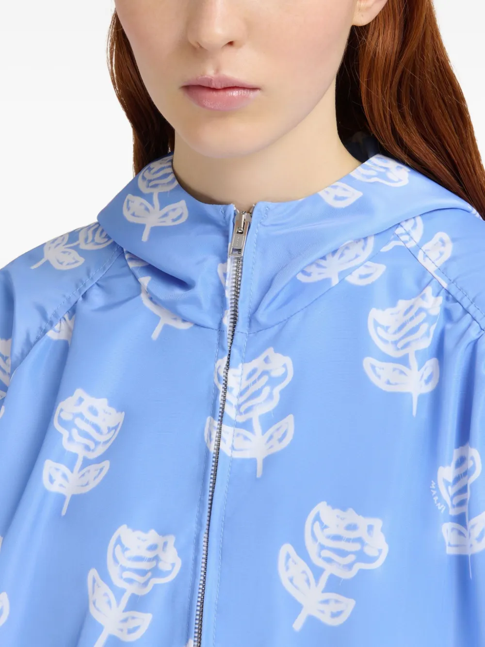Marni Jack met bloemenprint Blauw