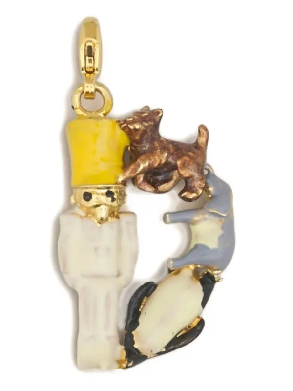 Marni Alphabet "D" Charm in Gold