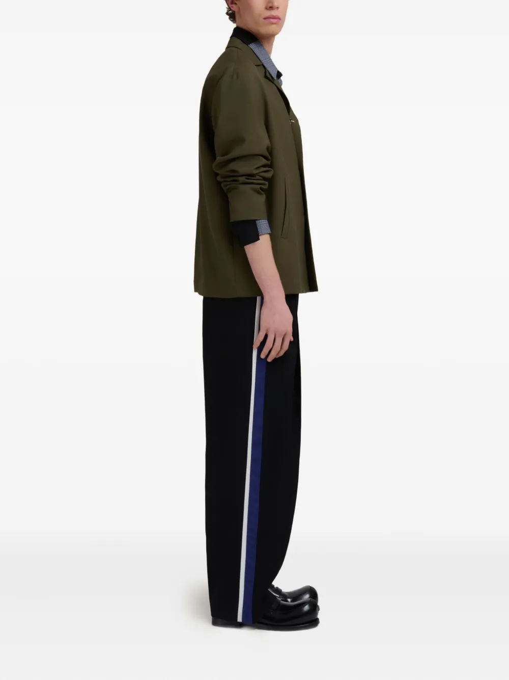 Marni Straight broek Zwart