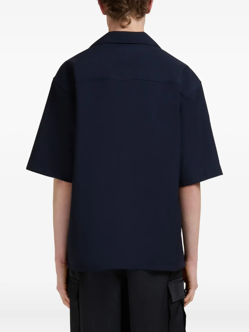 Marni Overhemd met borduurwerk Blauw
