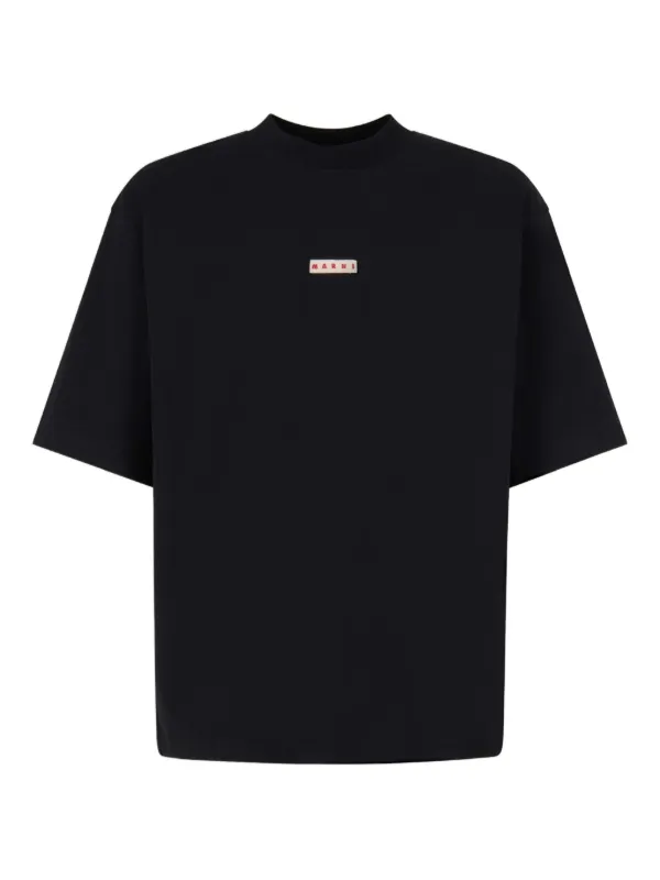 Marni ロゴ Tシャツ | ブラック | FARFETCH JP