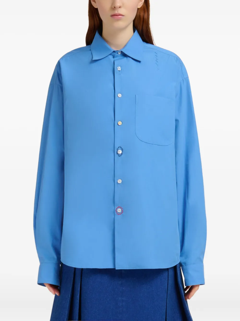 Marni button-up long-sleeve shirt | Shirts | Image 2