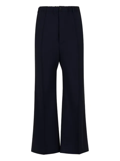 Marni pantalon ample à coupe évasée