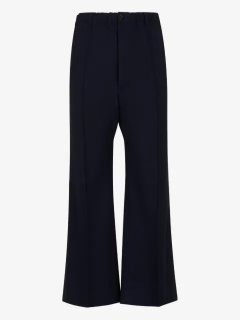 Marni pantalon ample à coupe évasée