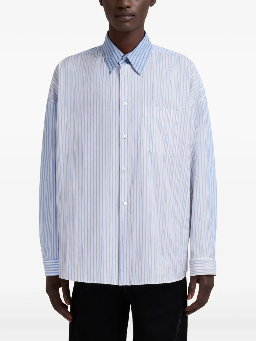Marni striped button-up shirt | Image 2