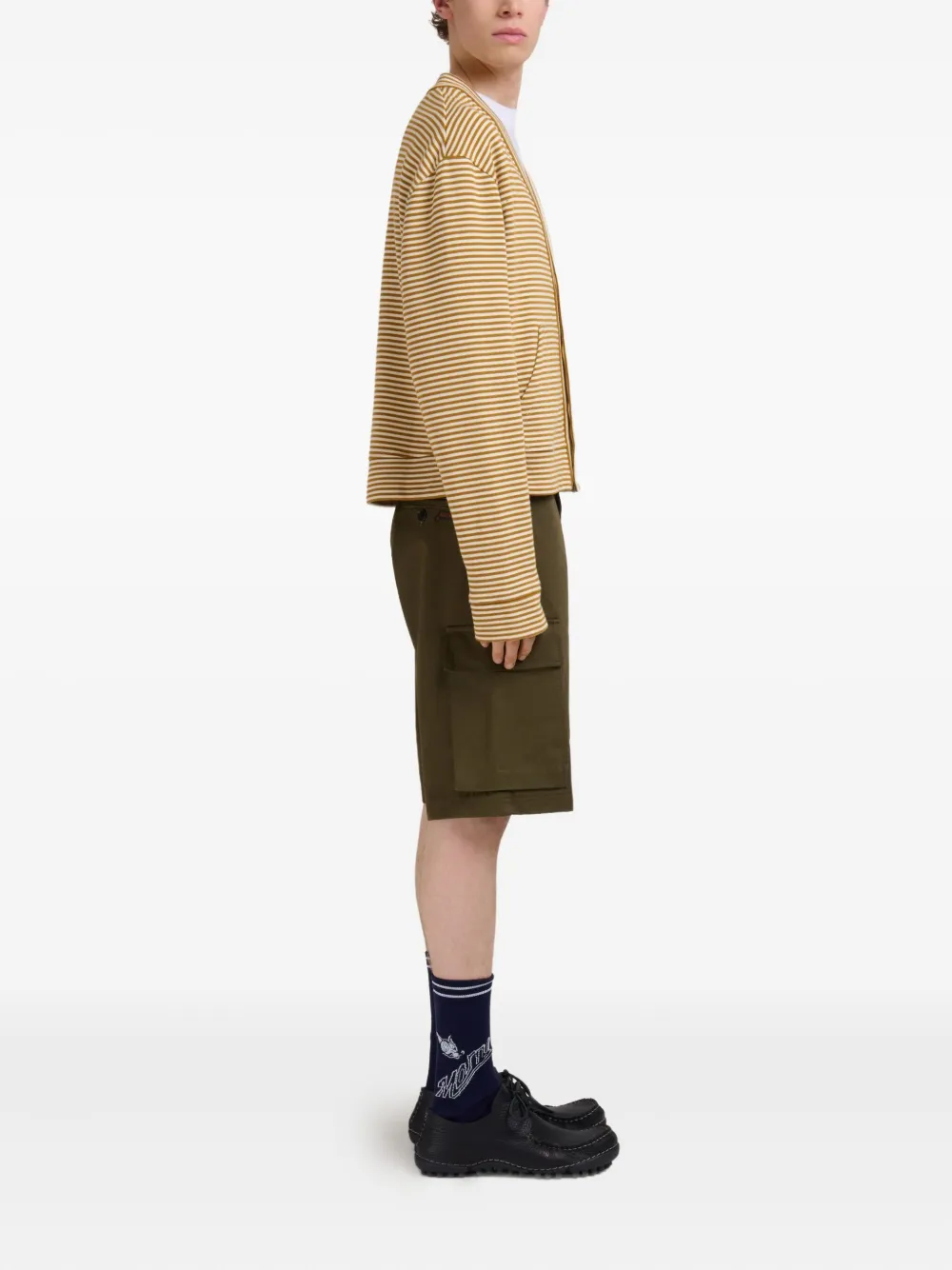 Marni Cargo shorts 00V58 DEEPSAGE
