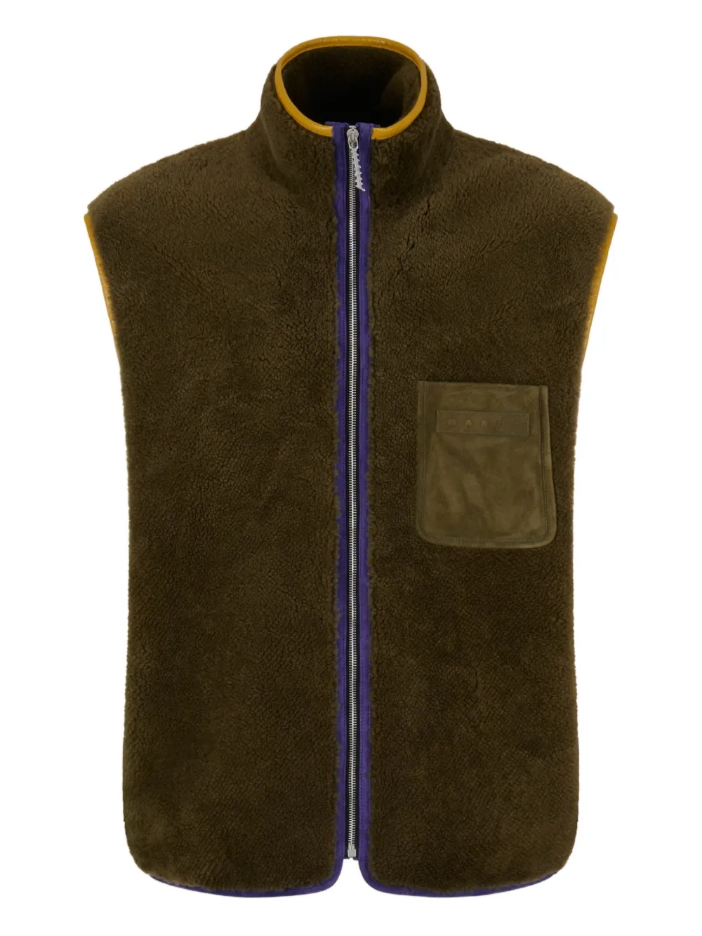 Marni Fleece bodywarmer Groen