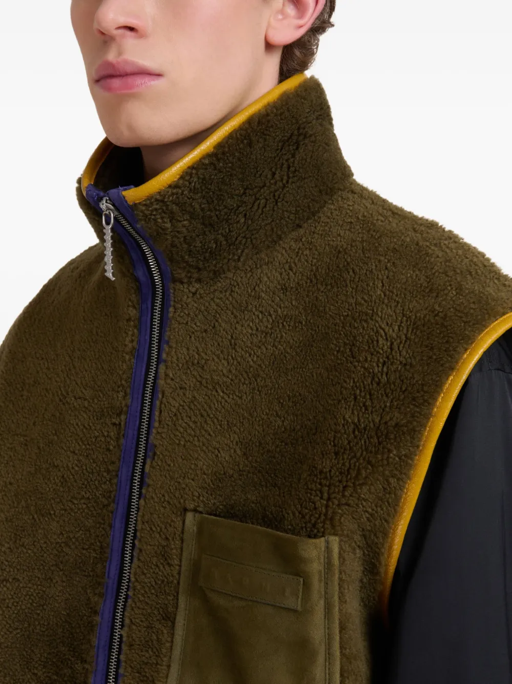 Marni Fleece bodywarmer Groen