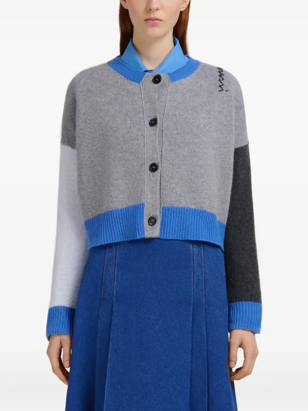 MARNI ダメージカーディガン クロップド MARNI ダメージカーディガン クロップド - メルカリ