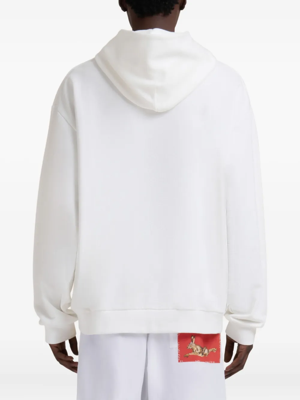 Marni Hoodie met print Wit
