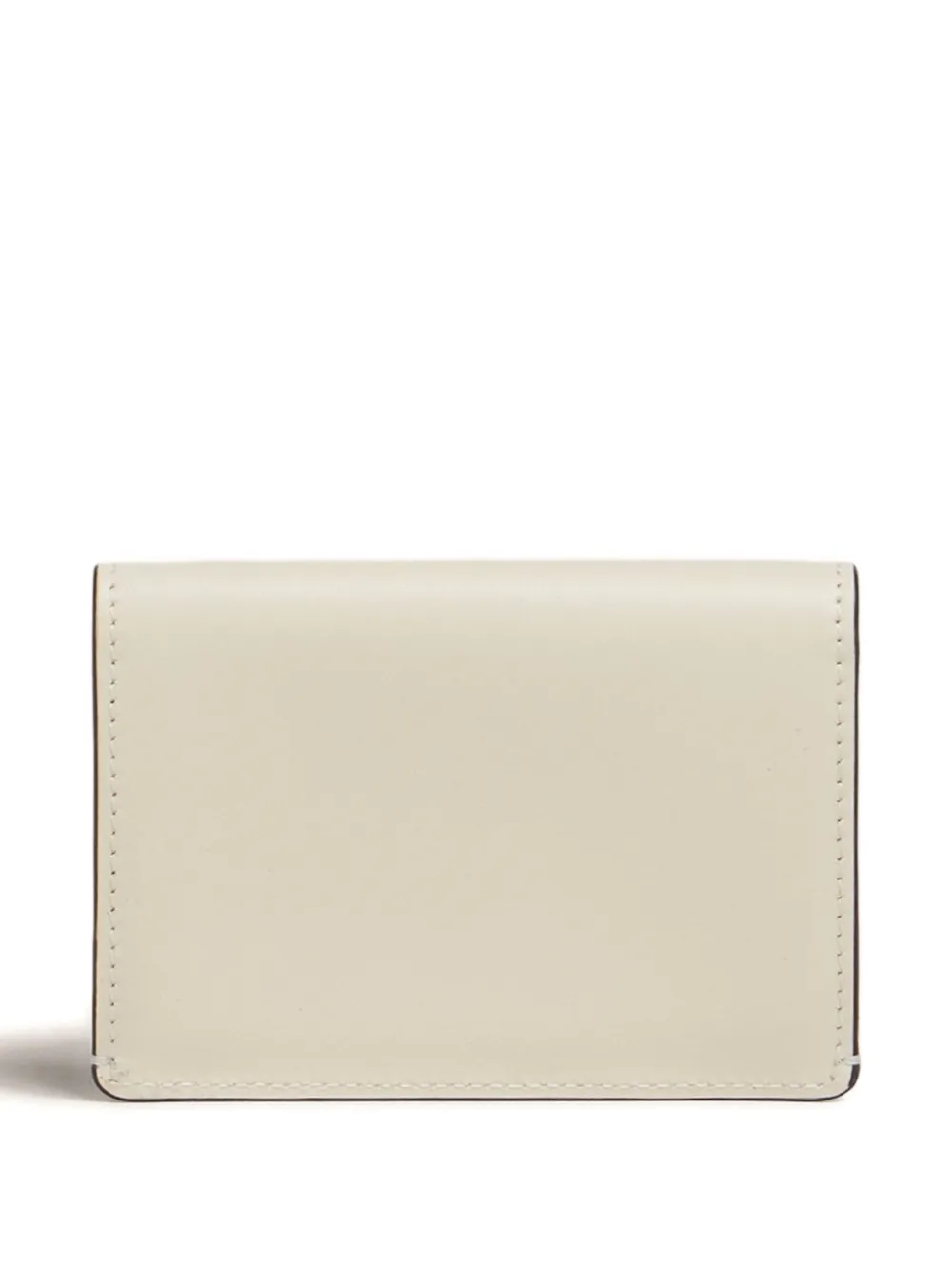Marni Leather Envelope Flap Wallet In Animal Print