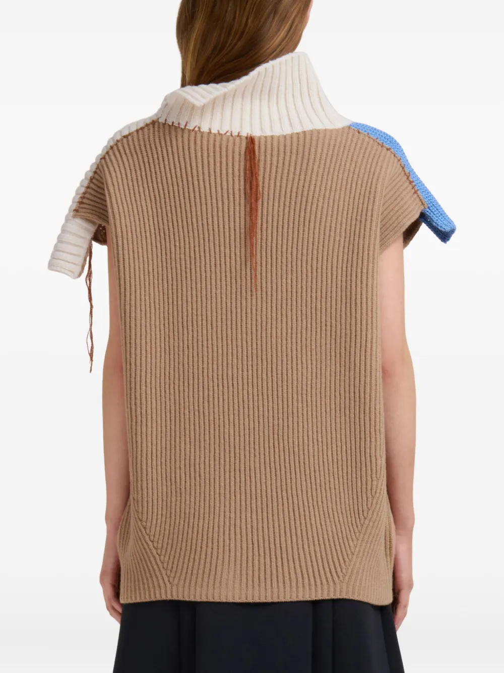 Marni T-shirt met textuur MXW36 DUNE