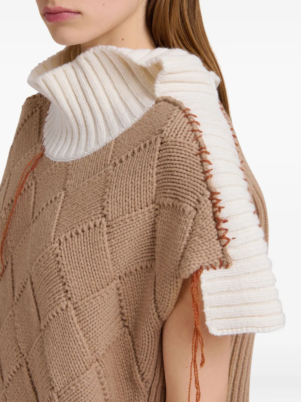 Marni T-shirt met textuur MXW36 DUNE