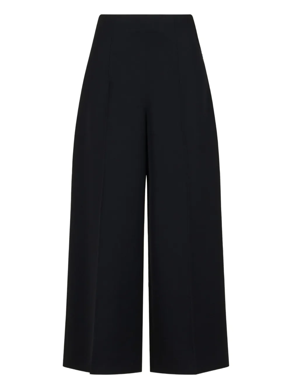 Marni High-waist broek van scheerwol Zwart