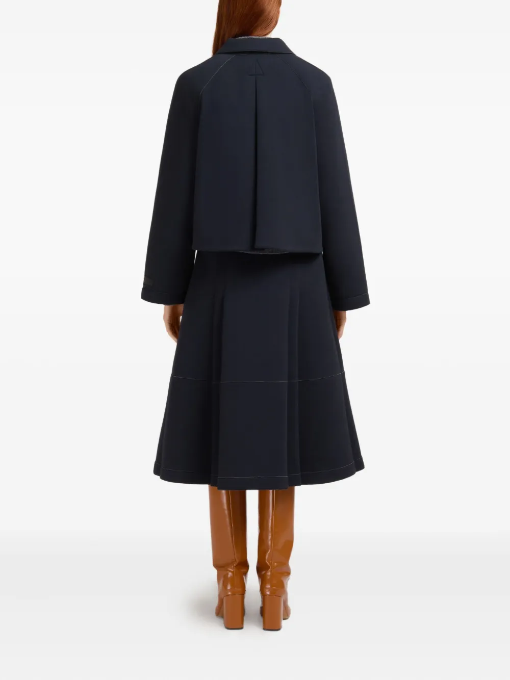 Marni Button-up jack Zwart