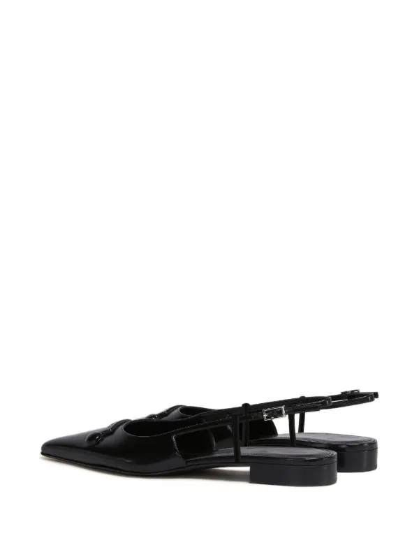 MARNI ブラック スリングバックサンダル Marni スリングバック サンダル | ブラック | FARFETCH JP