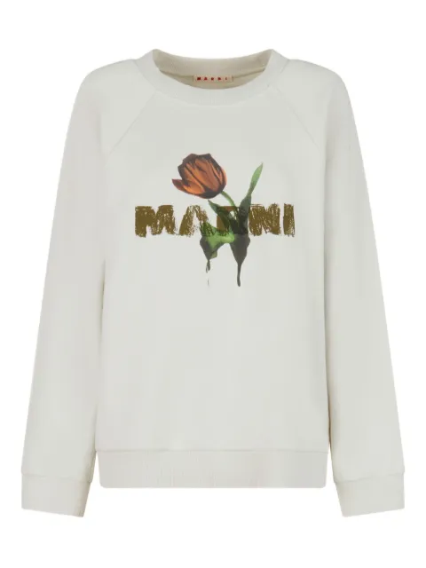 Marni floral-print sweatshirt