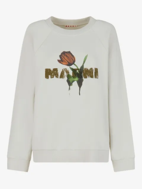 Marni floral-print sweatshirt