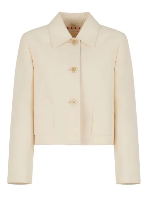 Marni cotton cropped jacket