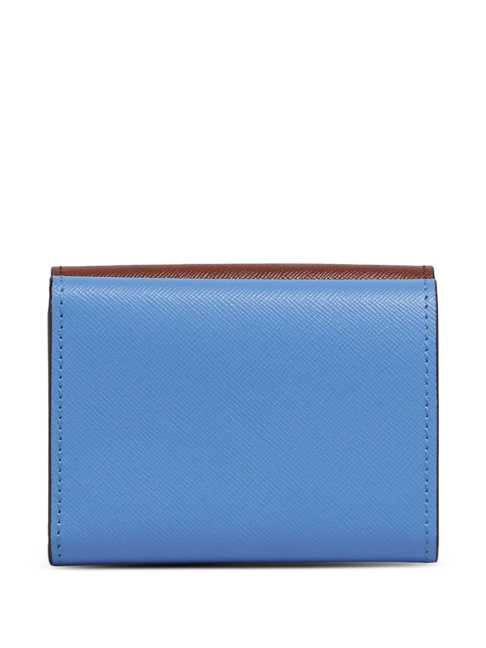 Marni Leren portemonnee Rood