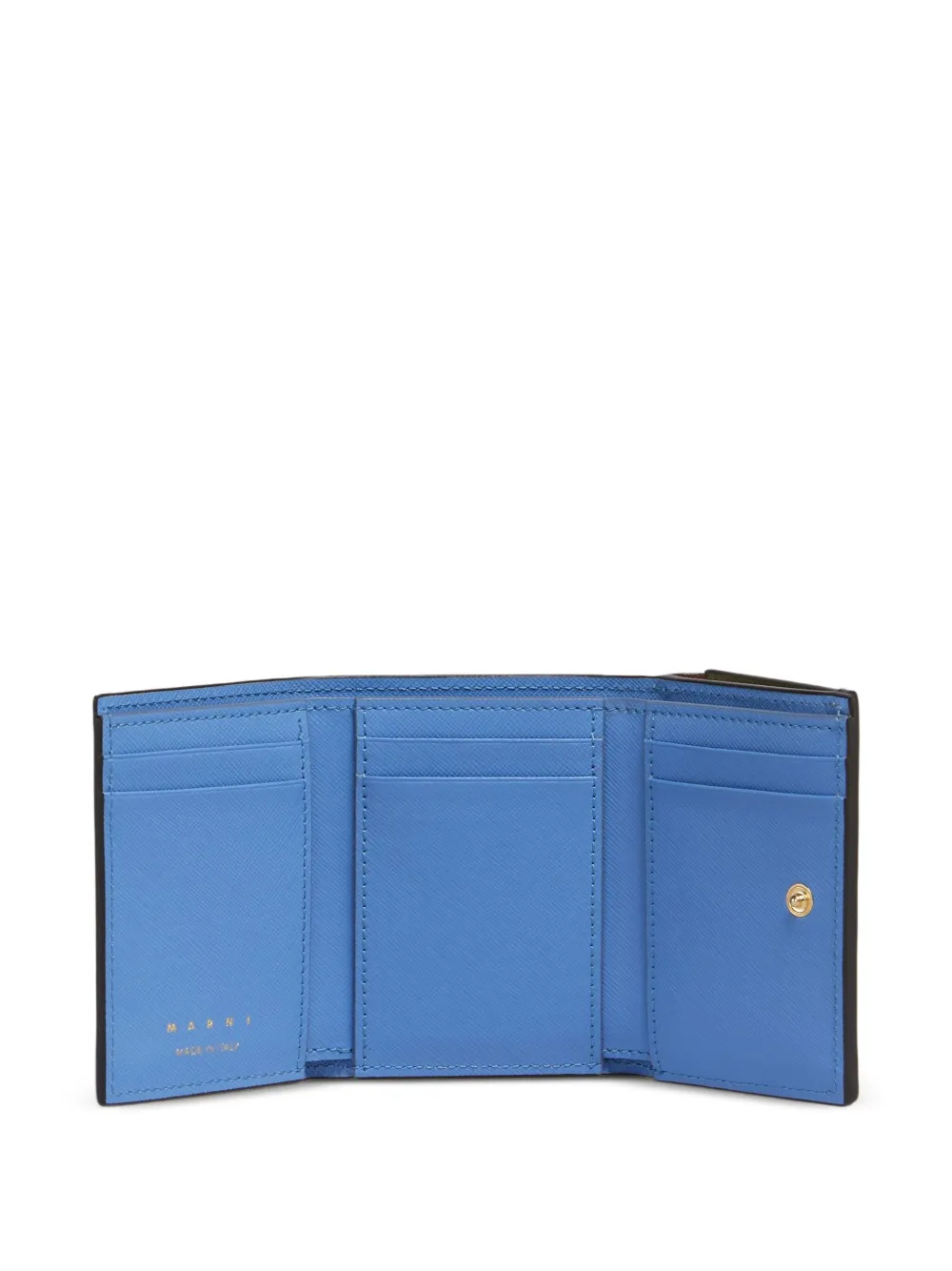 Marni Leren portemonnee Rood