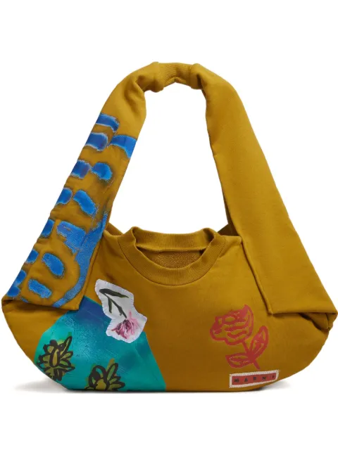 Marni floral-motif tote bag 