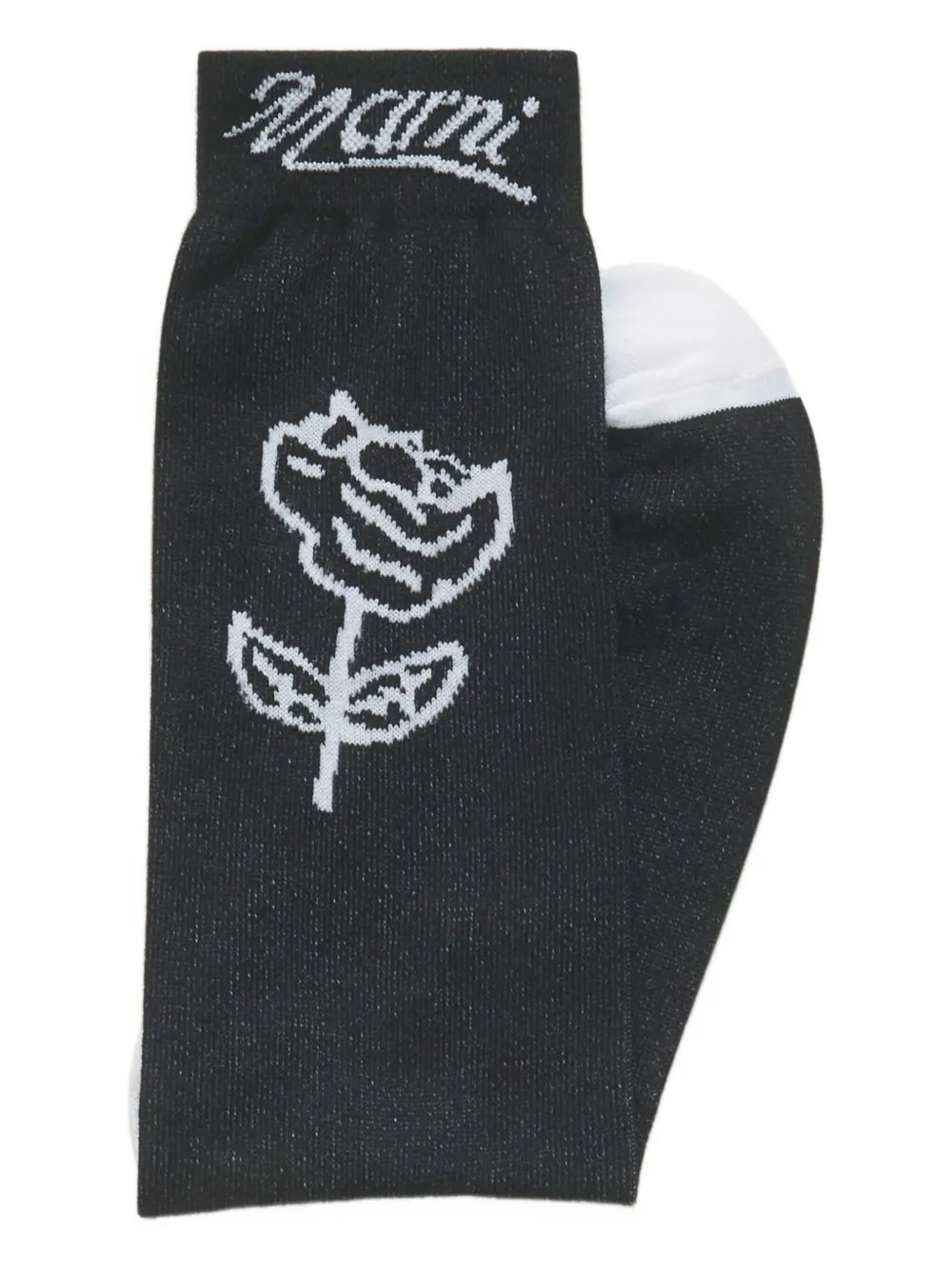 Marni calcetines con rosas en jacquard | Image 2