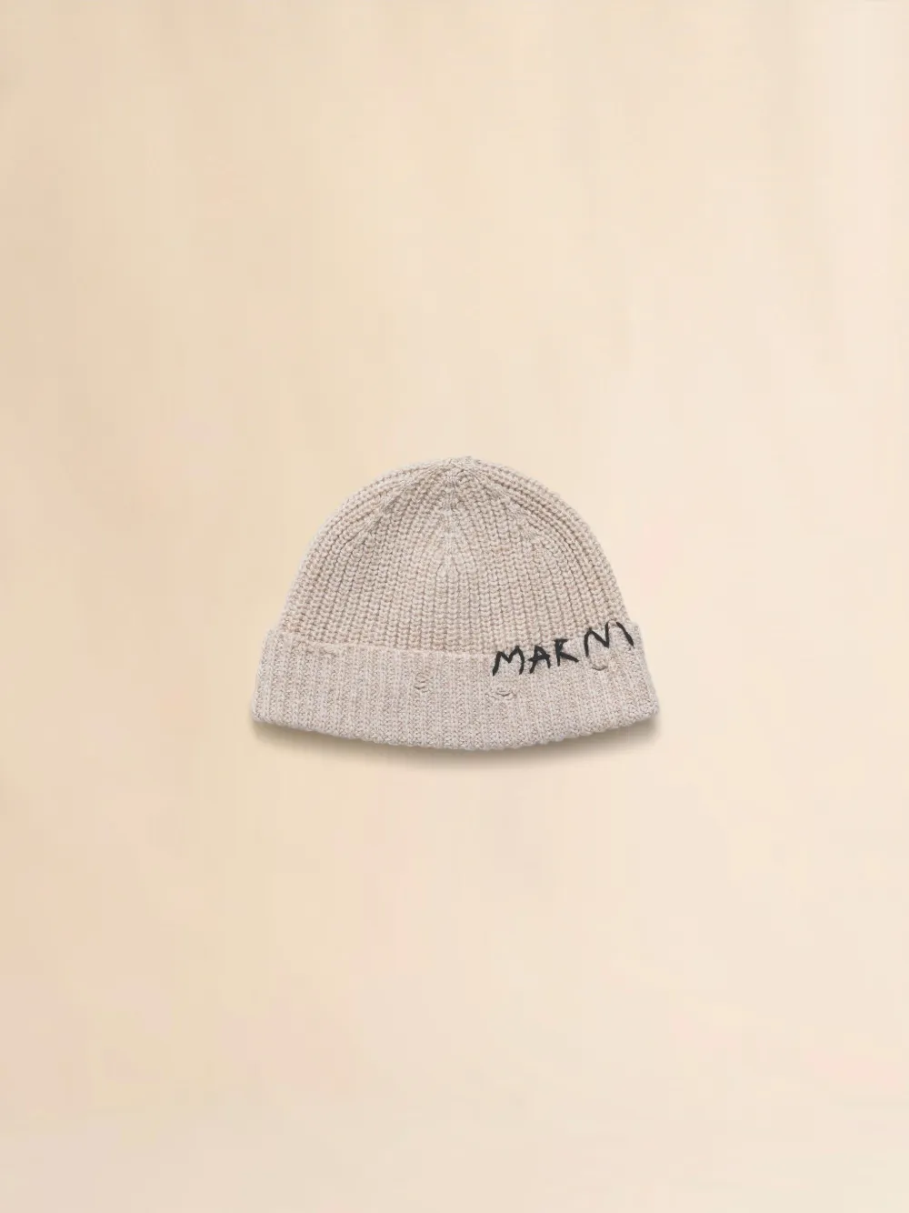 Marni Logo-embroidered Beanie Hat