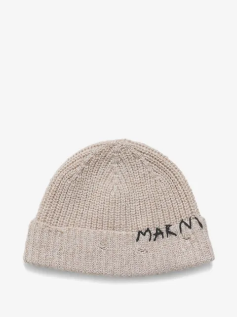 Marni Gorro de lã com bordado