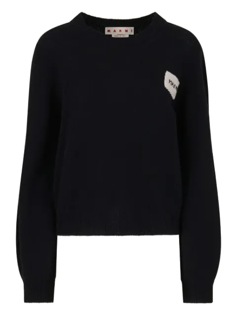 Marni cashmere balloon-sleeve sweater