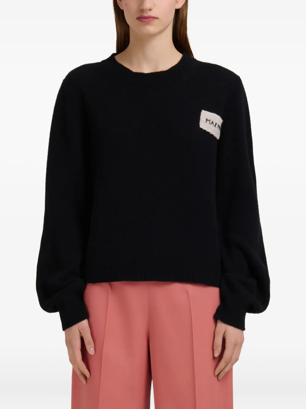 Marni Kaschmirpullover mit Ballonärmeln | Pullover | Image 2