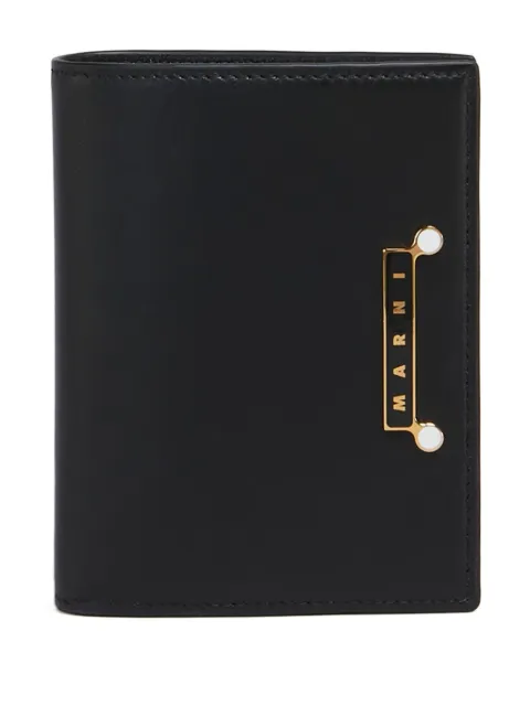 Marni leather bifold wallet