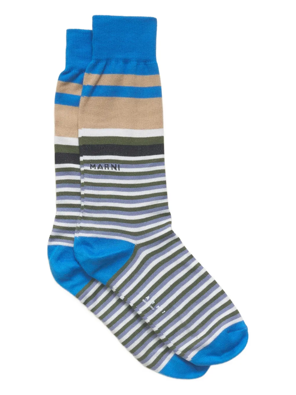 Marni striped socks | Blue | Image 1