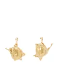 Marni floral earrings - Gold