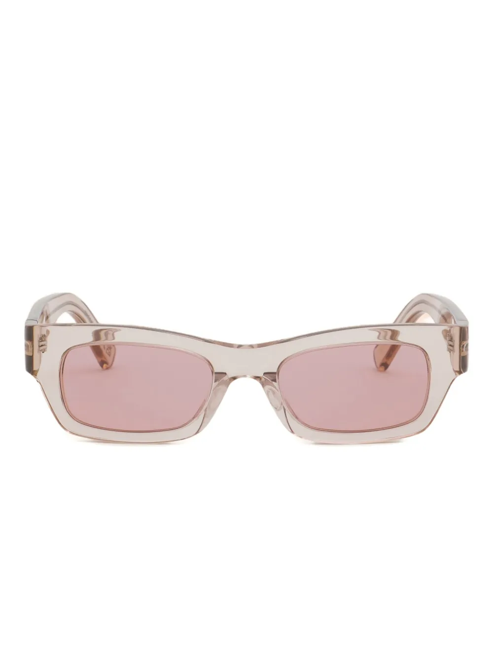 Marni Eyewear lentes de sol con armazón rectangular | neutro | Image 1
