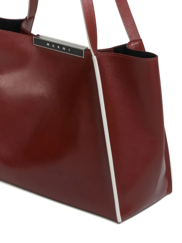 MARNI マルニ　レザートートバッグ　赤 レッド（赤）系 MARNI(マルニ) バッグ・カバン(レディース