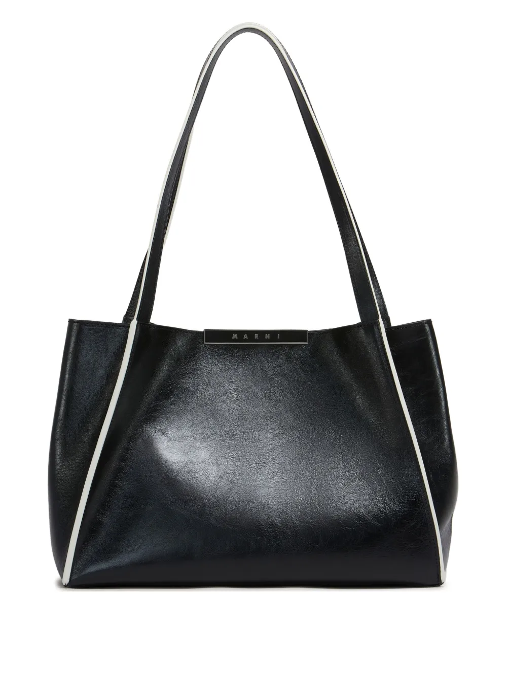 Marni small Cresta tote bag | Black | Image 1