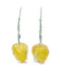 Marni Tulip earrings - Yellow