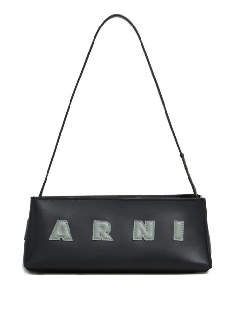 Marni logo-appliqué shoulder bag
