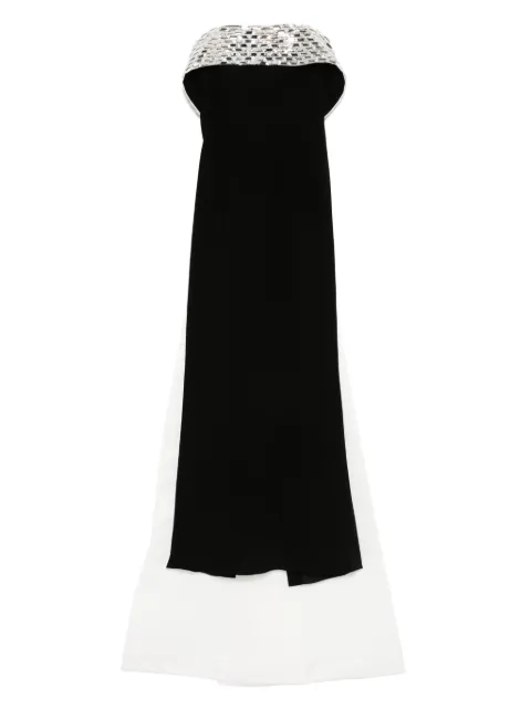 JEAN-LOUIS SABAJI embellished maxi dress