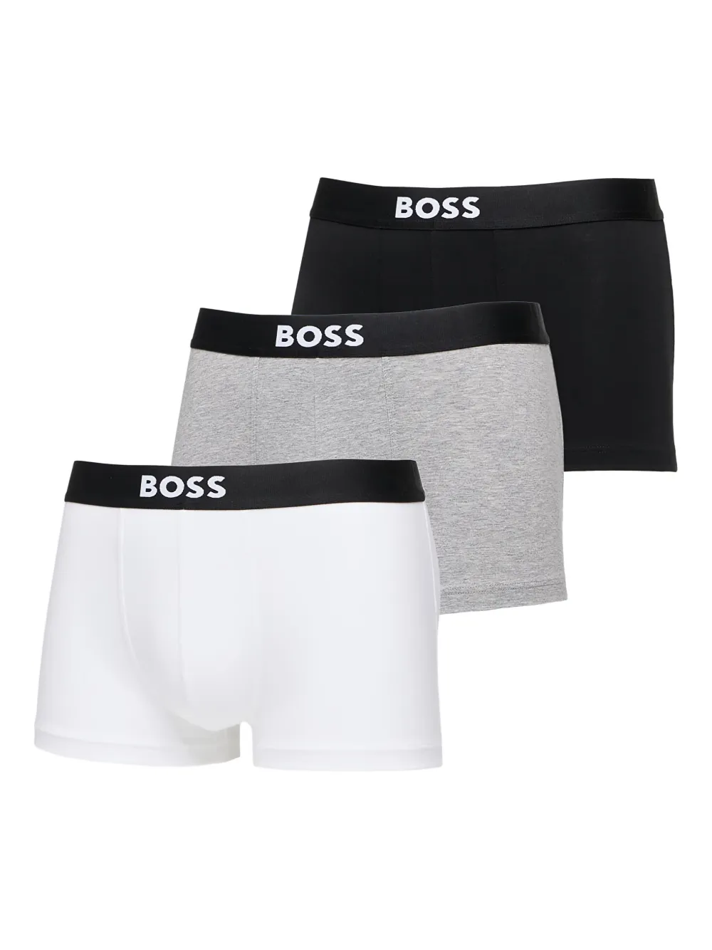 HUGO logo boxers (set of three) | Black | Image 1