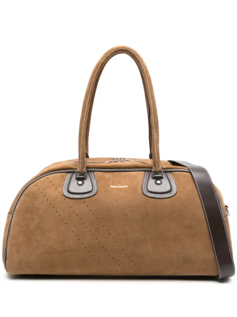 adidas x Wales Bonner suede bowling bag